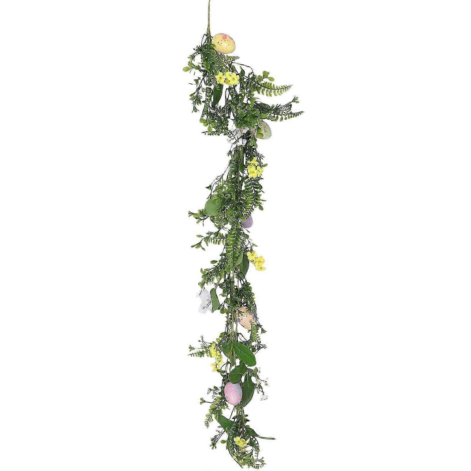 Artificial Easter Egg Vine for Wall Hanging Multi Decoration