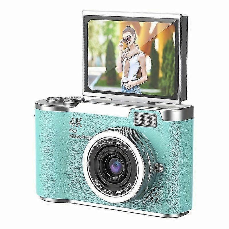 Digital Camera 4K Hd Camera With 2.4 Inch Screen Blue 26-27