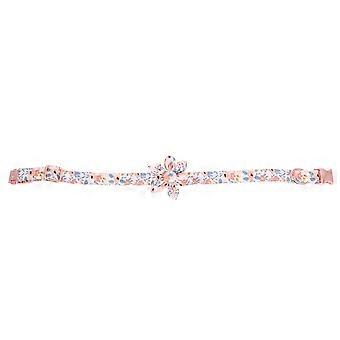 Collar for Girl Dog with Flower Pattern 4Pcs Adjustable Neckwear