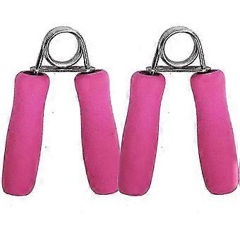 Hand Grip Strengthener, Finger Gripper, Hand Grippers - Soft Foam Hand Exerciser For Quickly Increasing Wrist Forearm And Finger Strength,2 Pack 26-27
