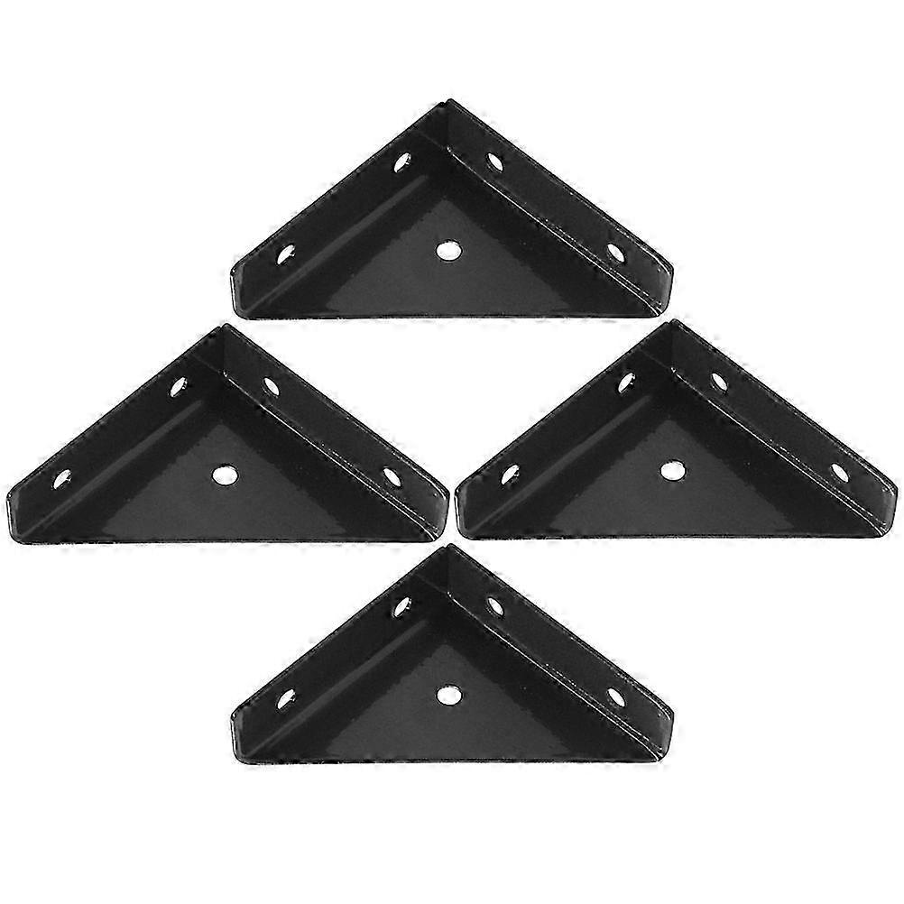 4pcs Triangular Corner Brace Heavy Duty Angle Brackets Corner Braces Joint Angle Braces