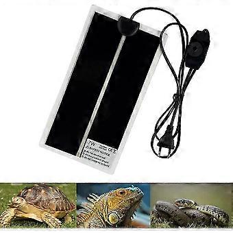 Reptile Heat Mat, 28x15CM Adjustable Terrarium Heat Mat with Temperature Control