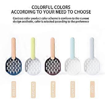 Cat Litter Scoop Plastic Kitten Sand Cleaning for Pet Use 2Pcs