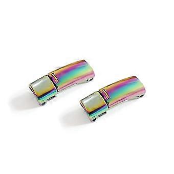 Magnetic Shoelace Buckle, Durable Metal, Strong Magnetic Adsorption, No Tie One Second On Off, 18 Colors Available