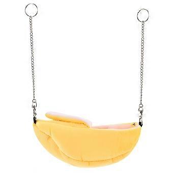 Hamster Bed for Sleeping Use Yellow Small Animal Nest