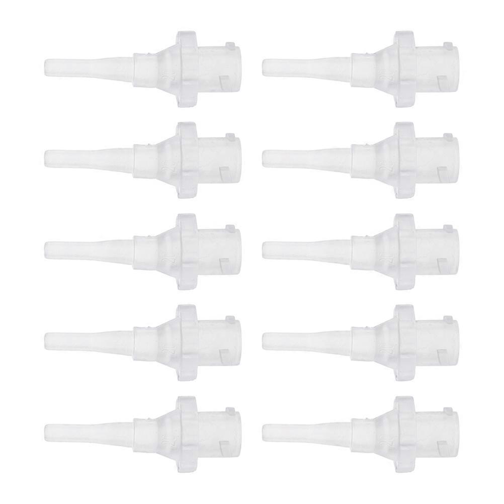 10pcs Ear Washer Disposable Tips Replacement Ear Wash Tubes Ear Cleaning Tools