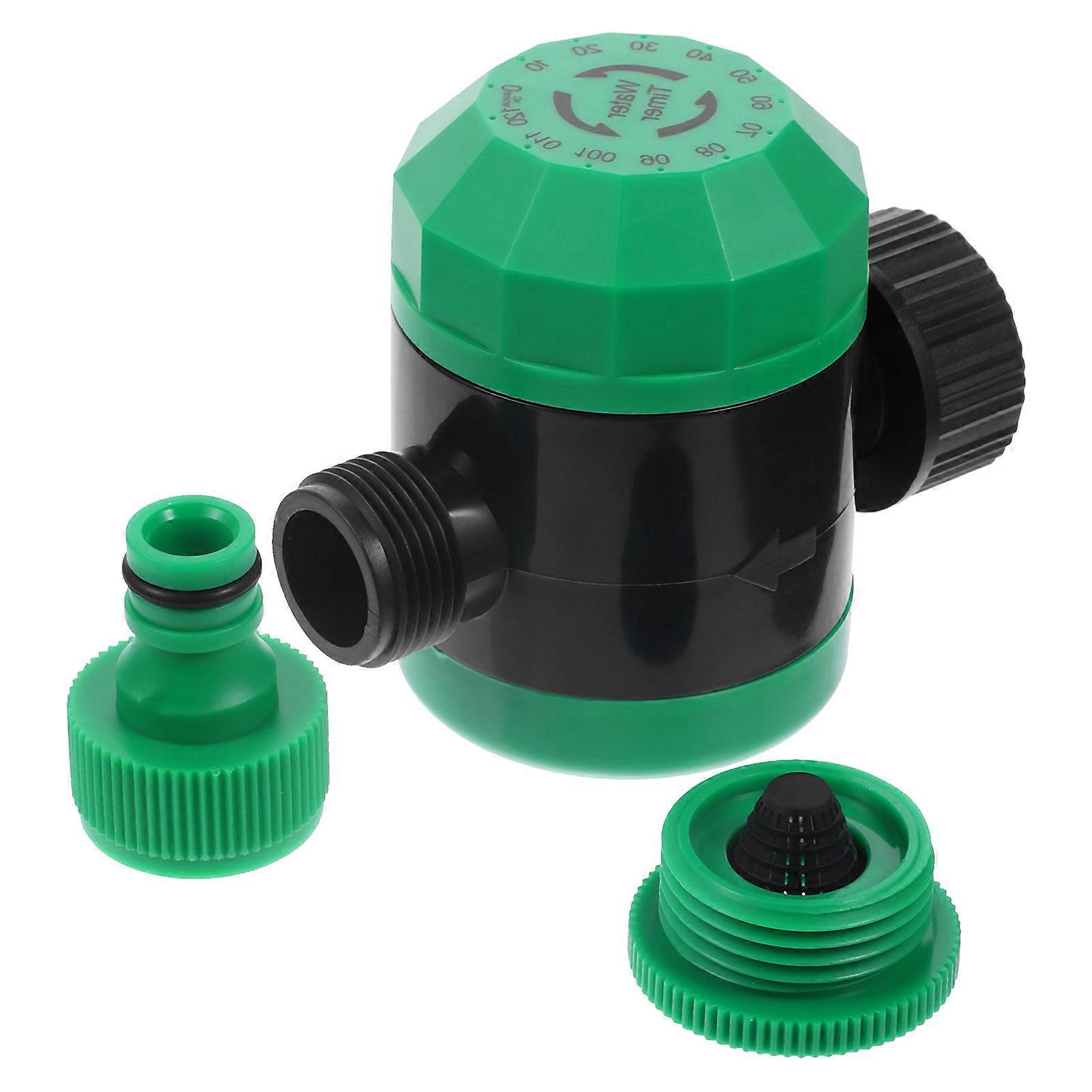 Automatic Mechanical Water Timer Garden Hose Sprinkler Irrigation Controller (Green)