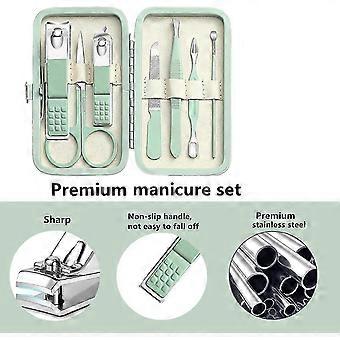 Piece Nail Clipper Manicure Kit Nail Clipper Set Manicure Sets with Portable Travel Box Nail Clipper Tools compatible with Men Women Friend Family