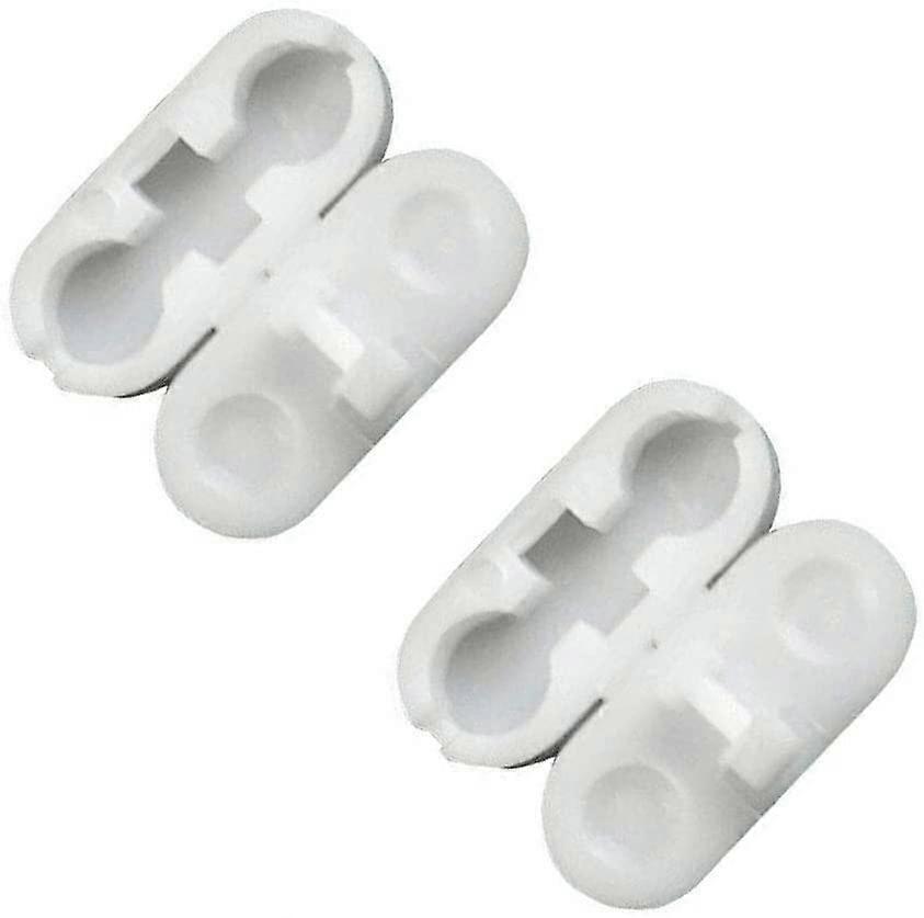 Roller Blind Chain Connector 10 Pack White Plastic Bead Joiners Easy Snap Connection for Quick