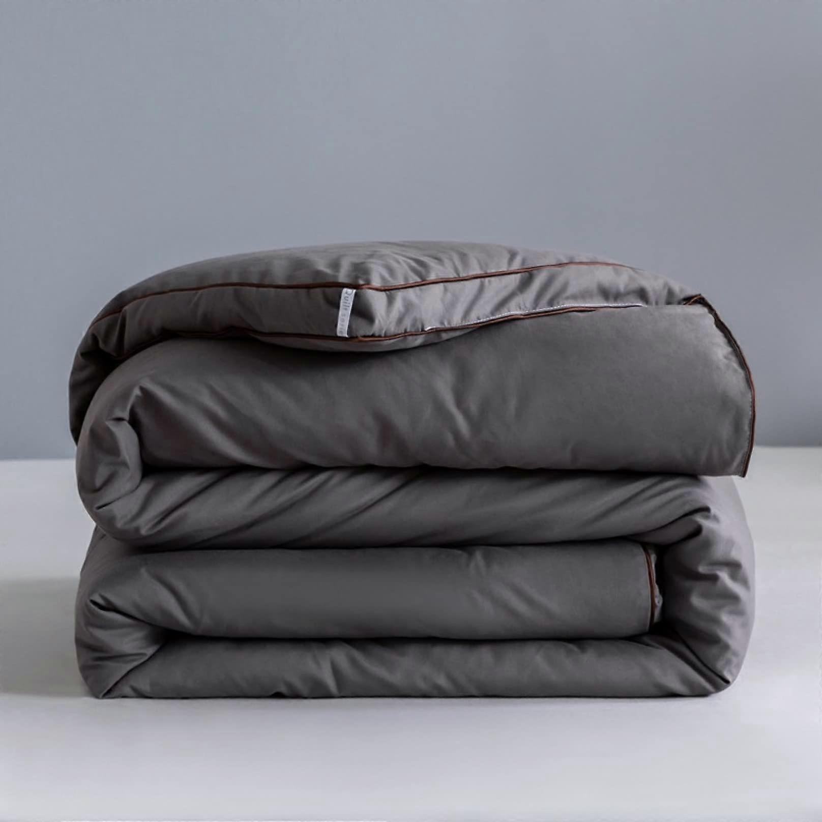 Soft Lightweight Winter Comforter Single SemiDouble 3kg Warm Fluffy Polyester Comforter DustResistant Odorless