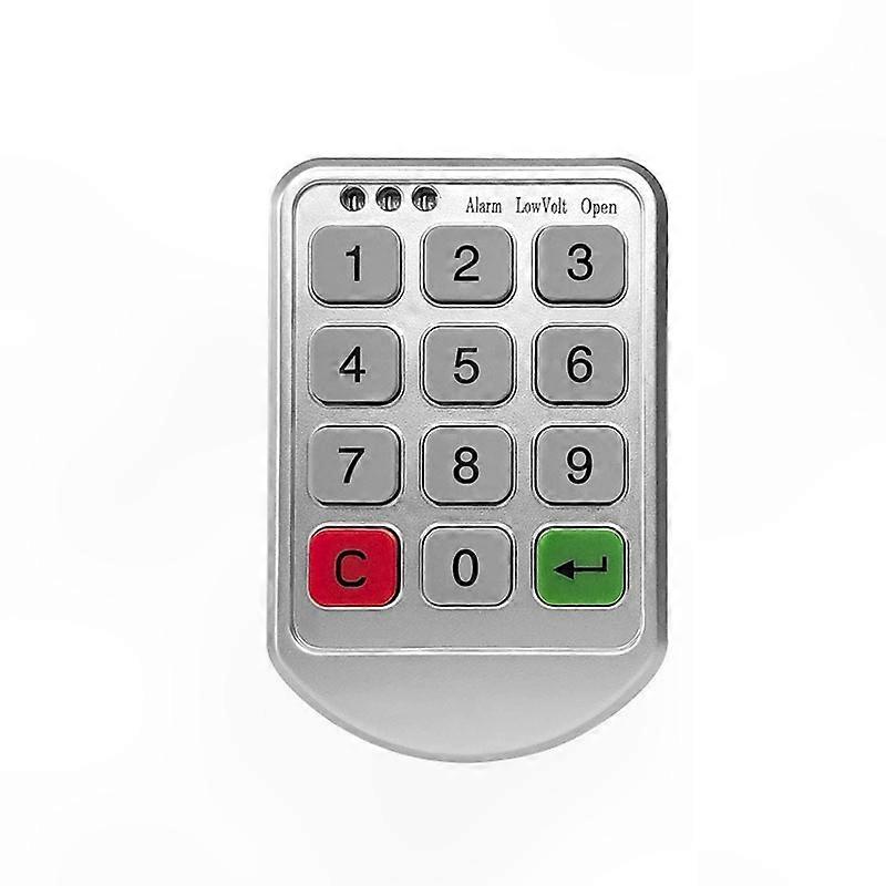 Simple Setup Digital Door Lock with Fixed Password