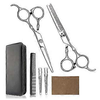 Haarknipschaar Professionele thuiskapper kapsalon Verdunningsschaar Kit met kam