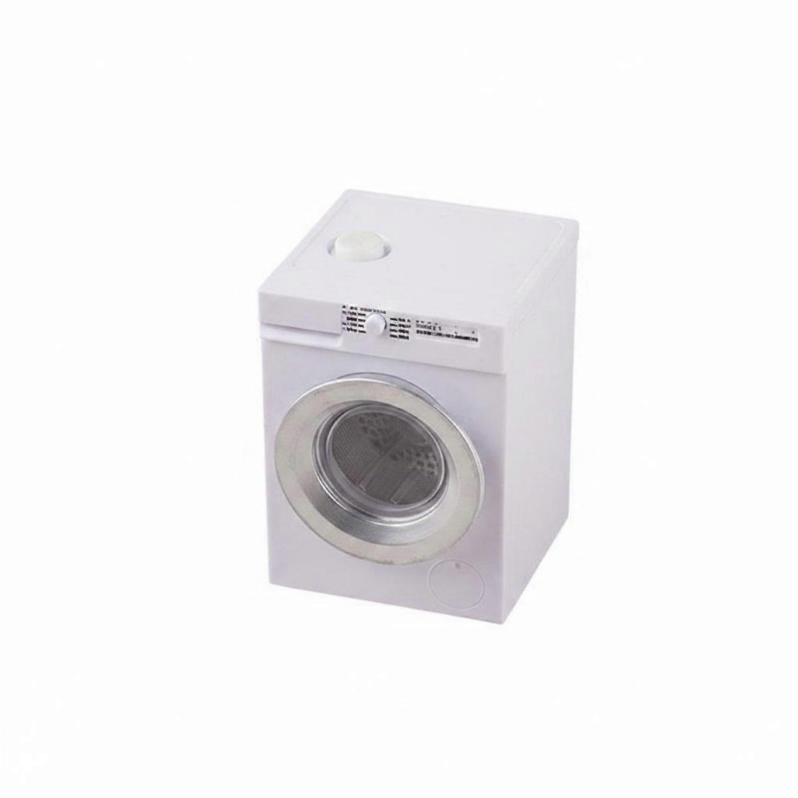 USB-Powered Dollhouse Washer Working Function 1:12 Scale Washing Machine