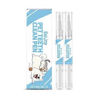 Eeljoy Pet Teeth Cleaning Pen Cleans Teeth, Removes Yellow Stains And Dirt, Reduces Bad Breath And Freshens Breath