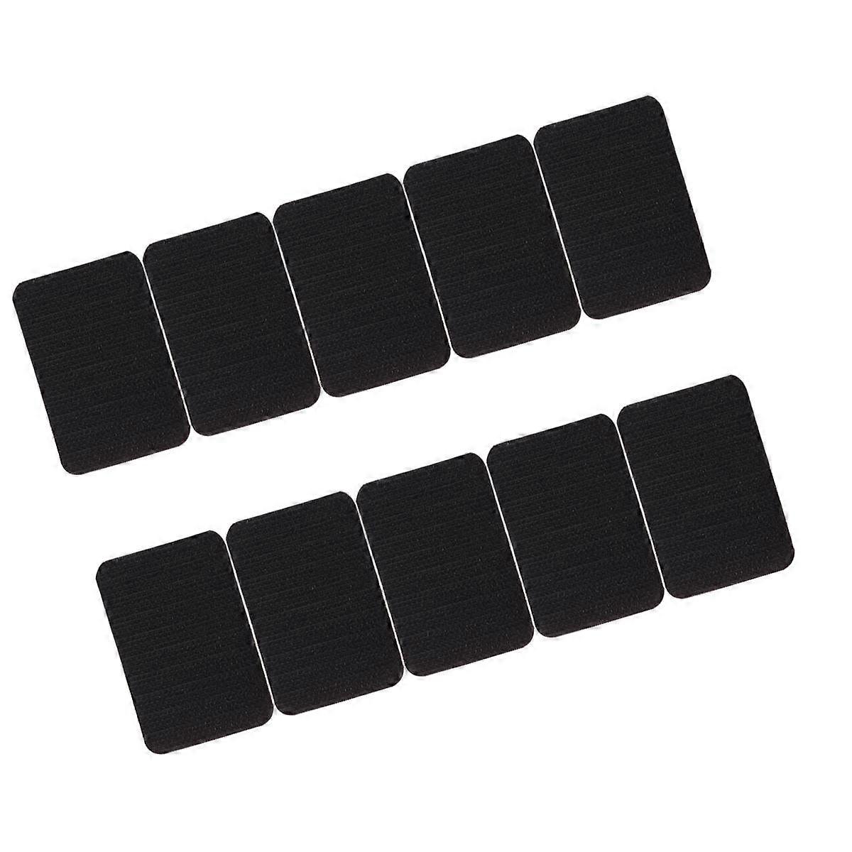 Black Self Adhesive Carpet Marker Decals for 25Pcs Rectangular Sofa Sticker