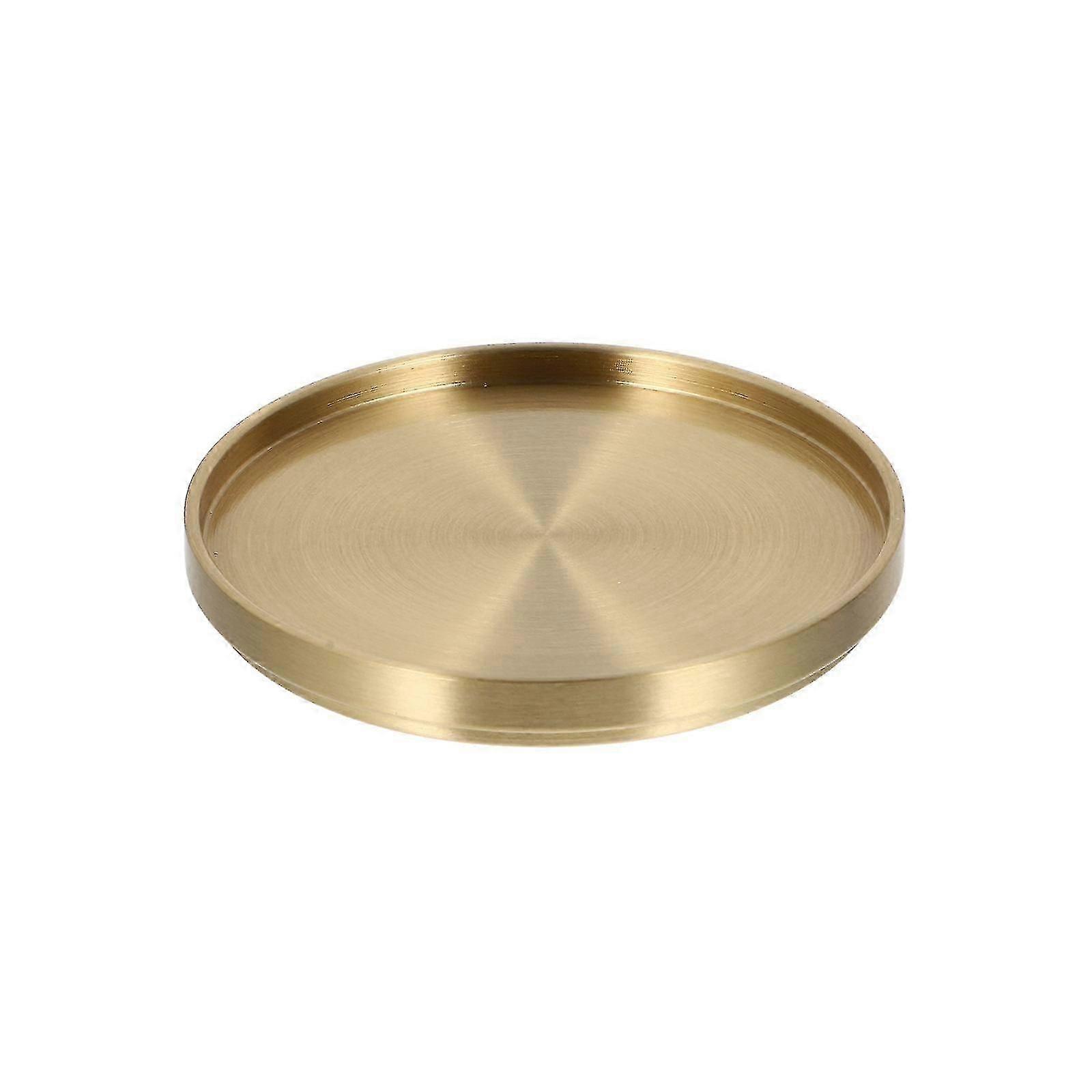 Solid Brass Coaster Elegant Heat Shield