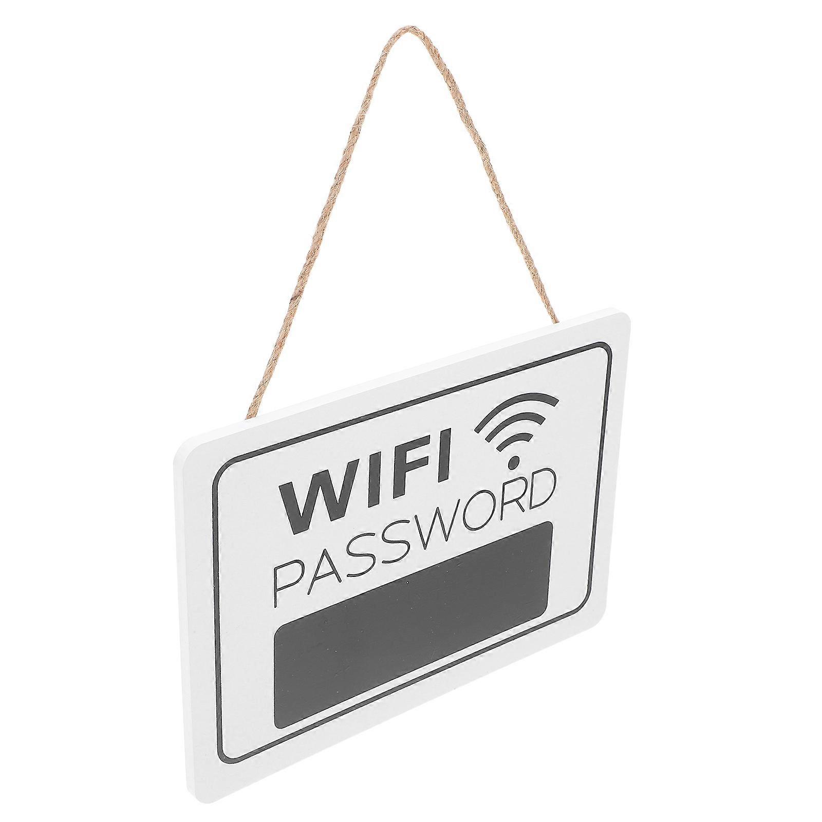 WiFi Code Sign Rustic Hanging Accessories For Home Decor Surface 1Pack