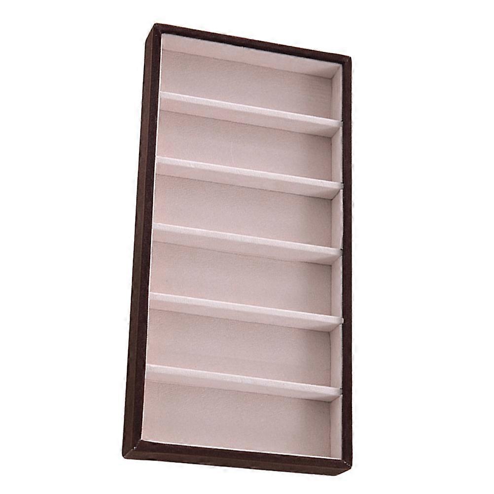 Sunglass Holder For Multiple Glasses Organizer Premium Design Rectangular Flannel 1Pcs