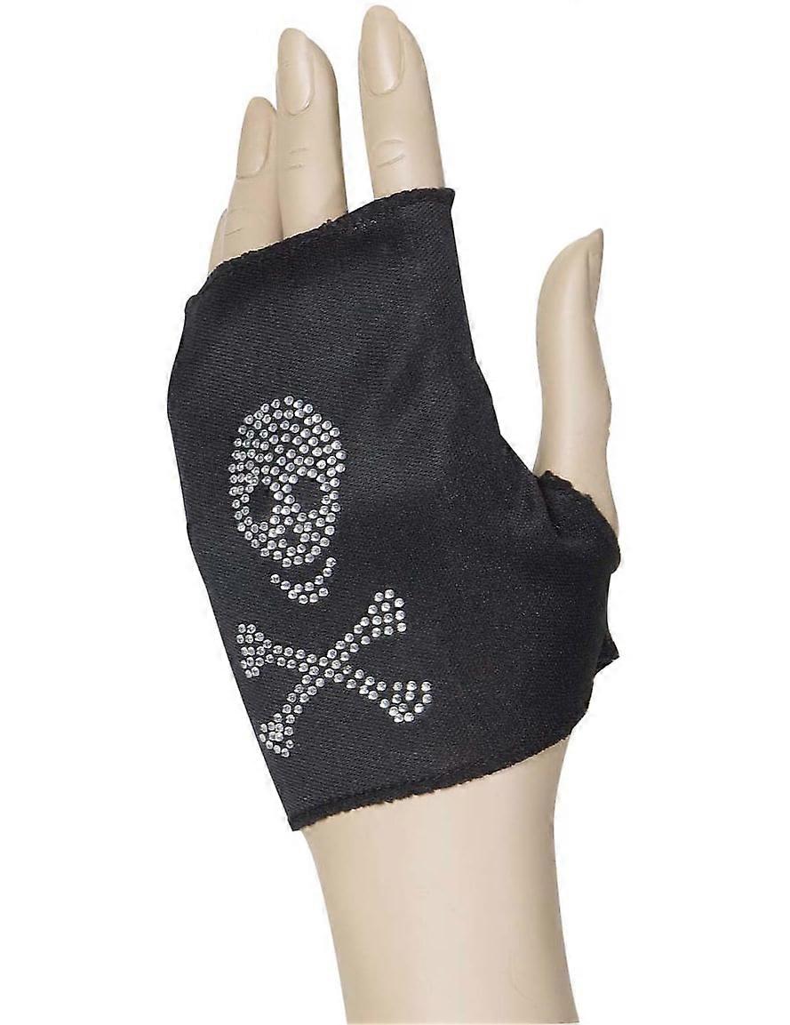 Women's skull mittens