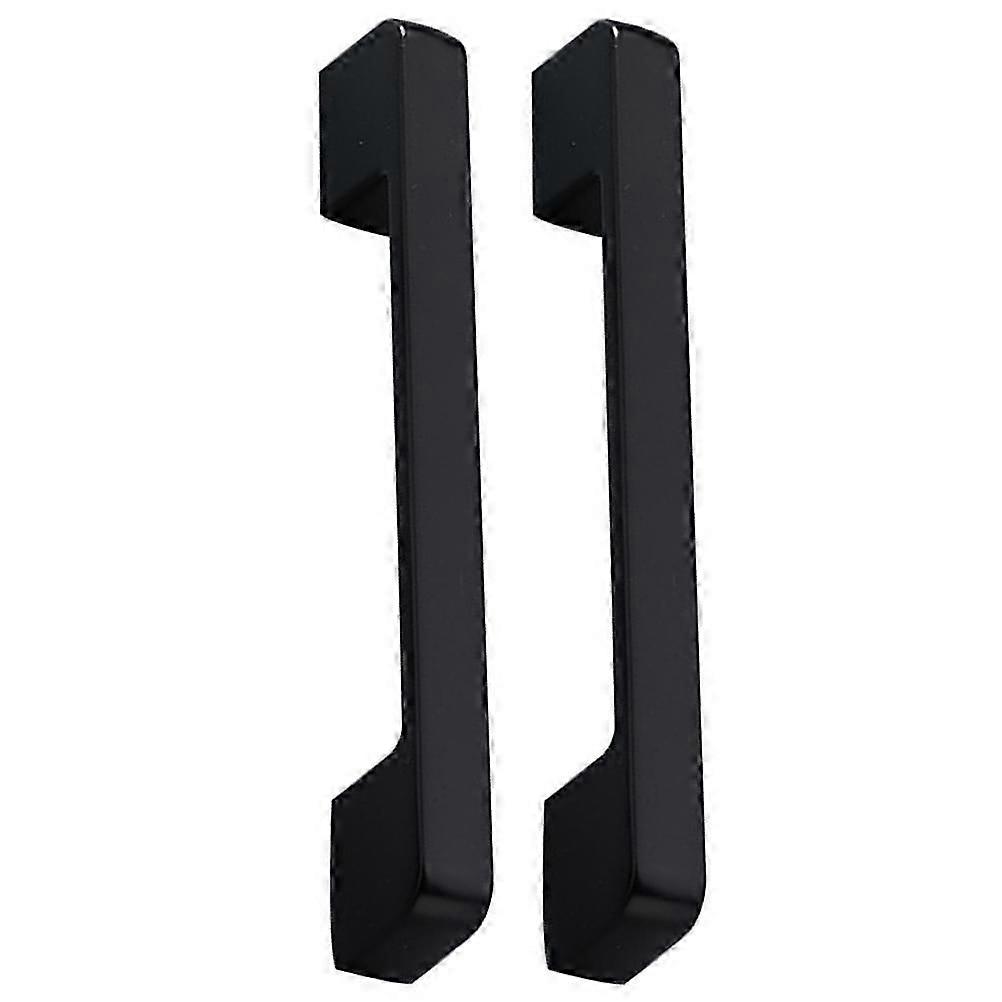 Zinc Alloy Door Knobs For Home Use 1Pair Cabinet Handle Black Drawer Pulls