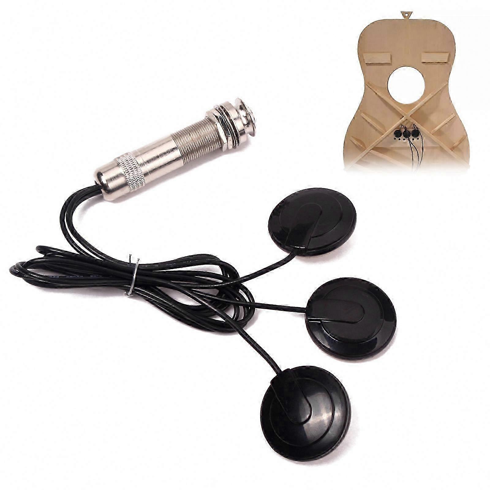 Replacement Passive 3-Piezo Pickup Compatible with Journeytek Ep001K