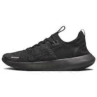 Nike Free RN Materiałowe antypoślizgowe i oddychające niskie buty do biegania na co dzień męskie czarne FB1276-001