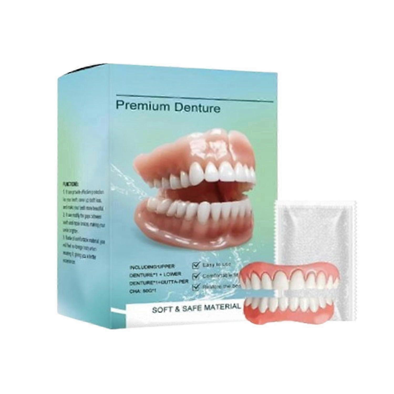 Comfortable Moldable Full Denture Set