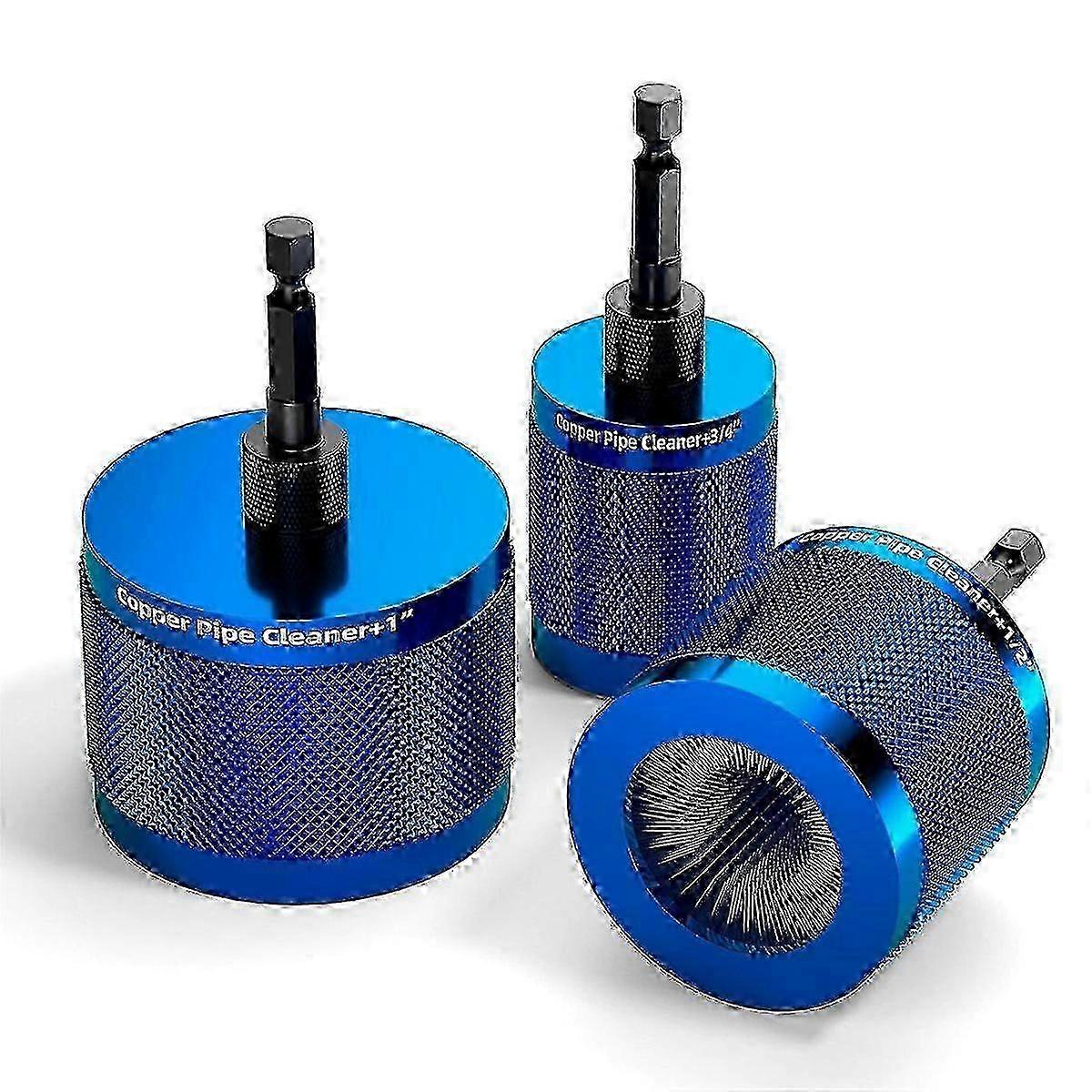 Metal Pipe Cleaning Brush Kit