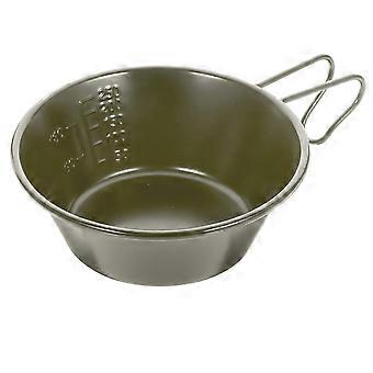 Camping Bowl Stainless Steel for Drinking with Handle