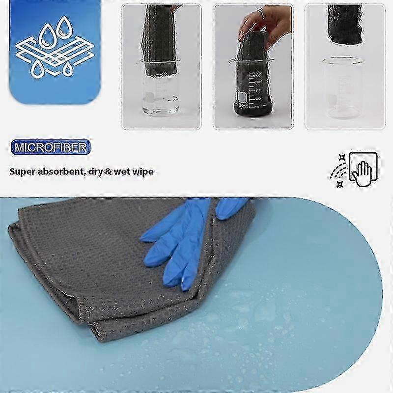 Absorbent Waffle Microfiber Cloths