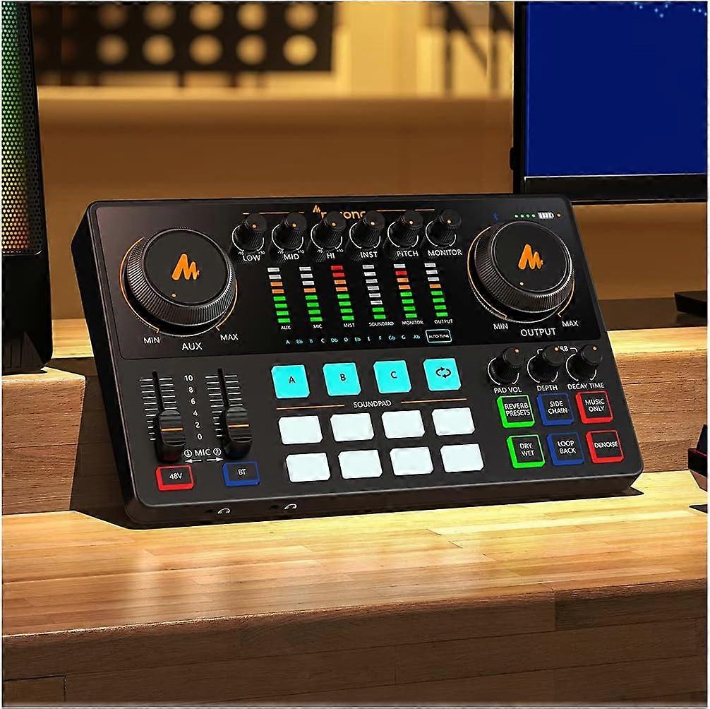Audio-Interface - Geluidskaart - Mixer - Opname-Interface - Streaming-Interface