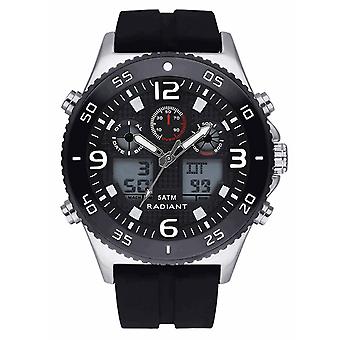 Radiant storm watch for Analog/Digital Quartz Men with Silicone Bracelet RA572601