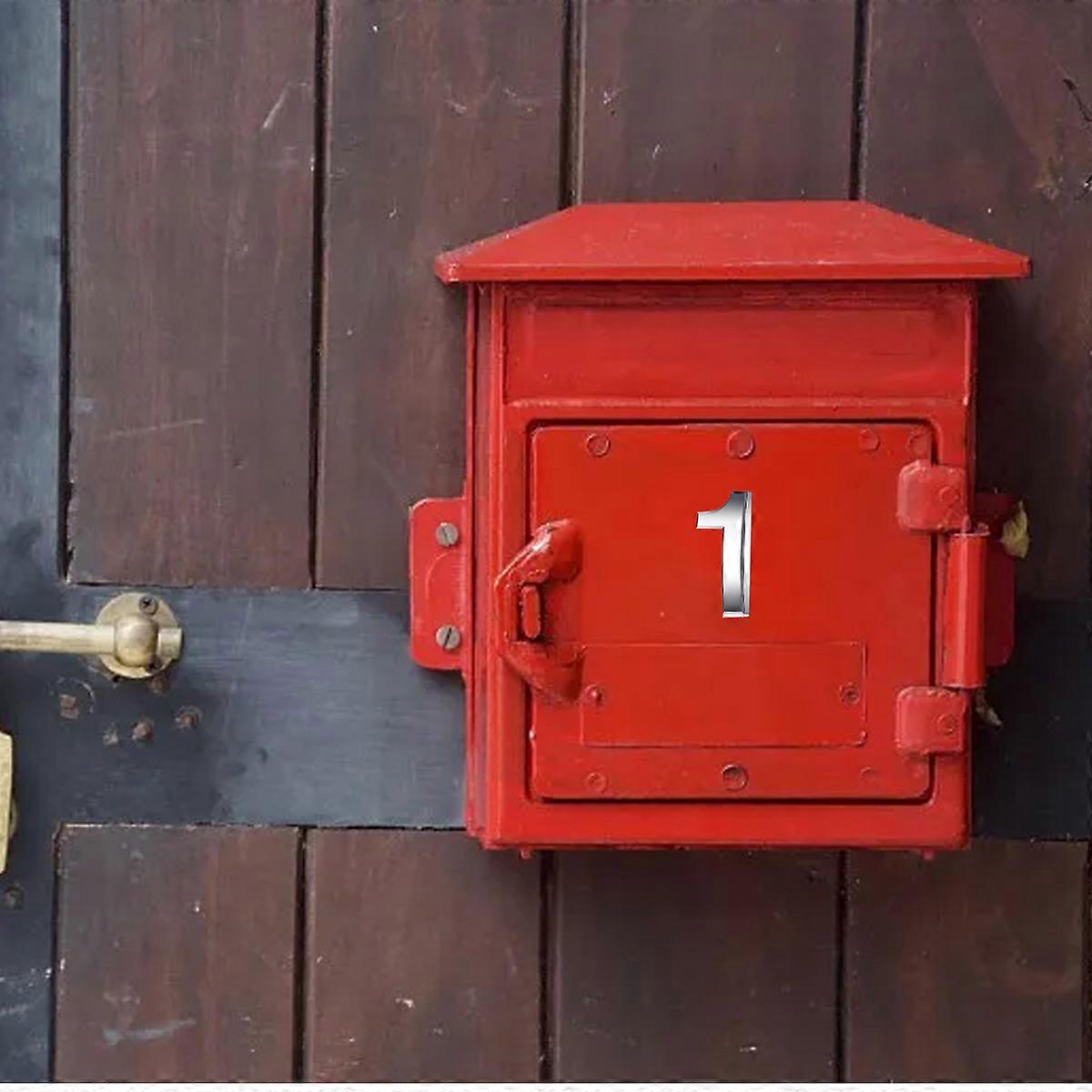 Weatherproof Rustproof Self-adhesive Address Numbers