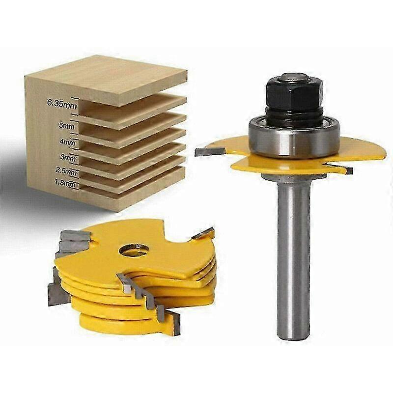 Stackable Biscuit Joint Router Bit