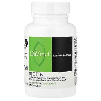 2 x DaVinci Laboratories, Biotin, 60 Capsules