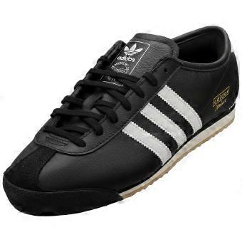 adidas Italia 70s Mens Casual Trainers in Black White