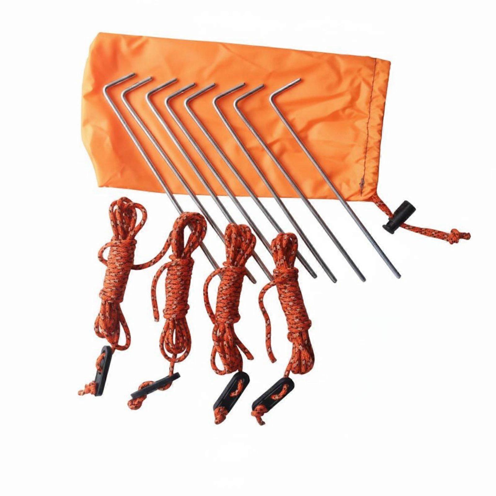 Tarp Pole Rust-Resistant Adjustable Tarp Pole Universal Tip Adjustable Awning