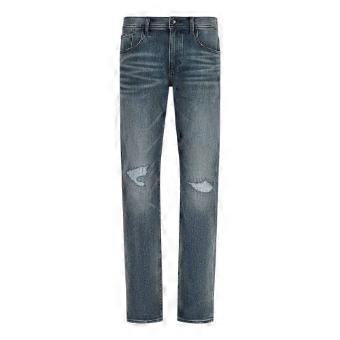 Armani Exchange Mens J13 Denim Slim Jeans