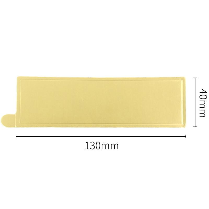 Practical Cake Pad Multipurpose Greaseproof Mousse Cake Board Gold Paper Cupcake Mat