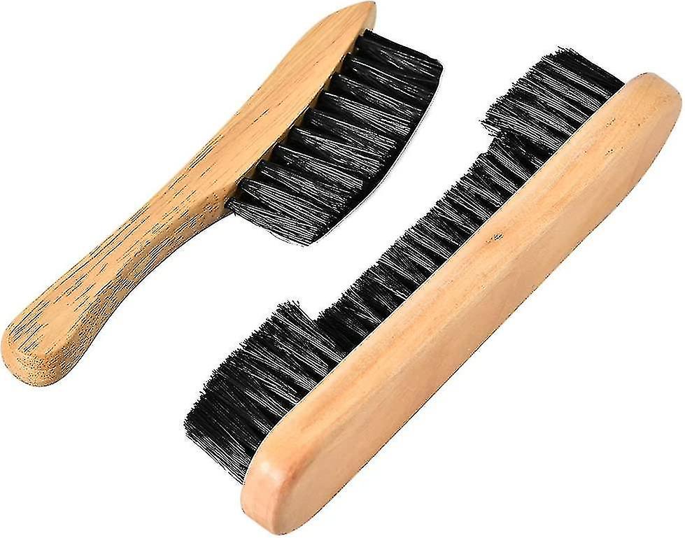 Pool Table And Rail Brush Set Nylon Bristle Brush For Pool Table And Natural Wood Handle Pool Billia