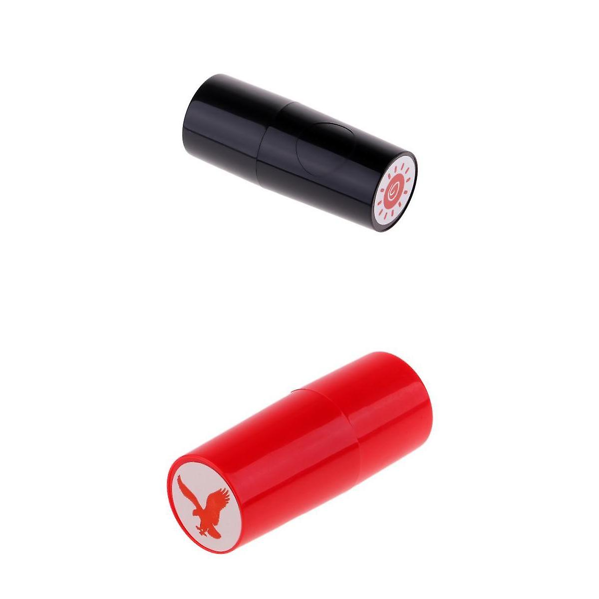 2 piezas Colorfast Golf Ball Stamper Marker Impression Seal Sun & Eagle