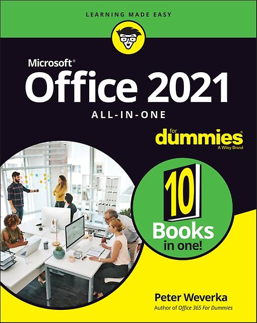 Office 2021 Allinone For Dummies by Peter Weverka Paperback Book