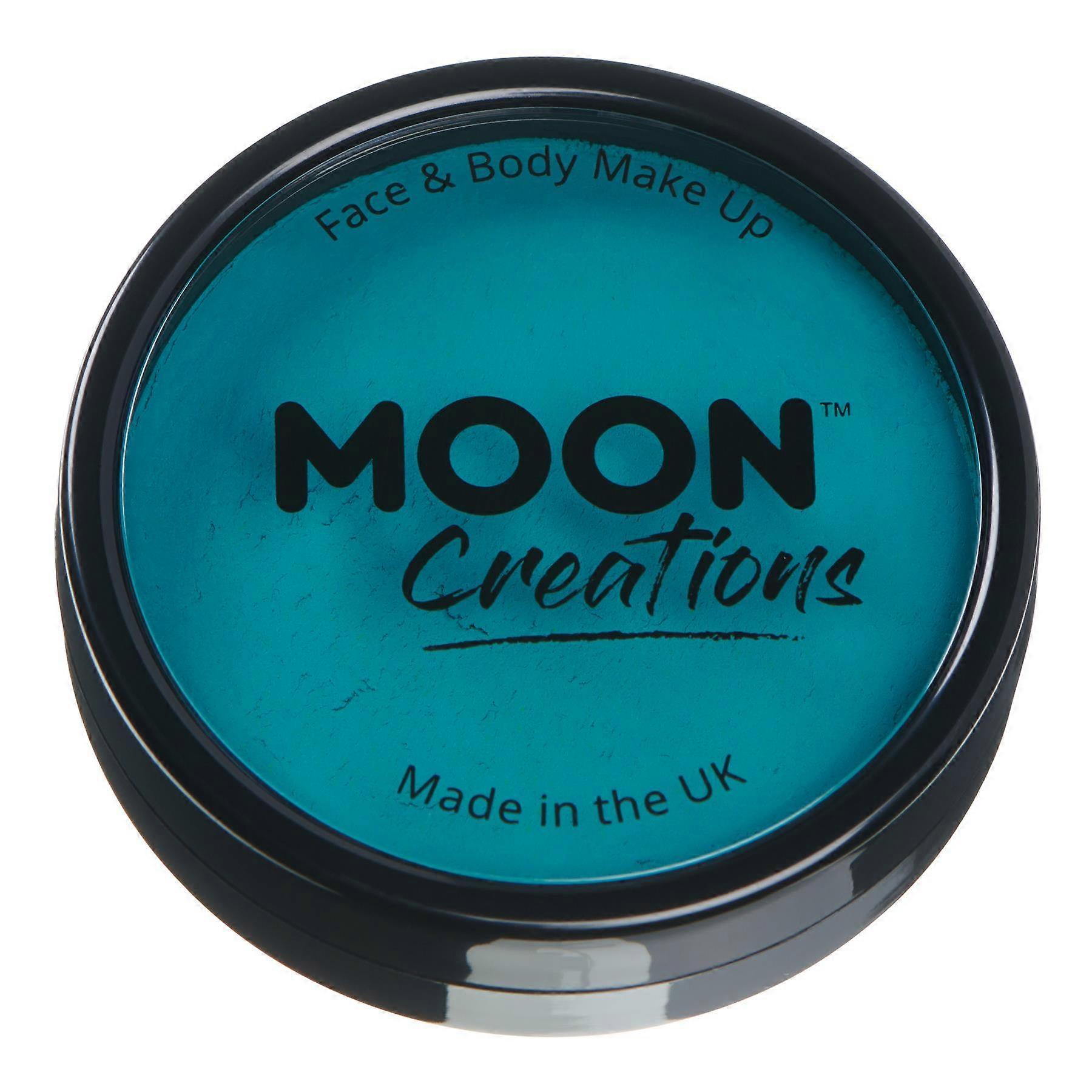 Moon Creations - Pro Face Paint Cake Pots - Teal