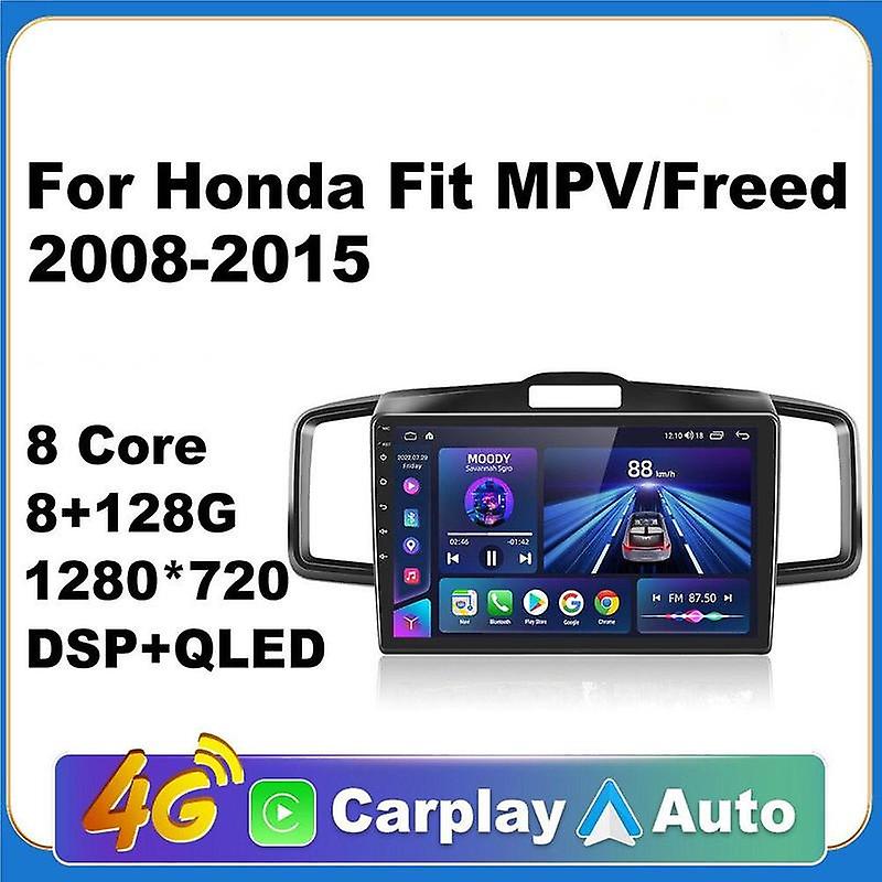 Autoradio 2Din Android Radio Carplay For Honda Fit MPV/Freed 2008-2015 Car Multimedia Video Player