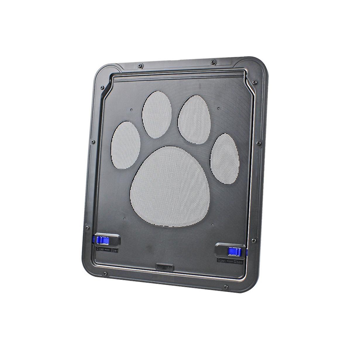 Pet Screen Door Easy Install Home Lockable Outdoor Door Magnetic Self-Closing Function Sturdy Door