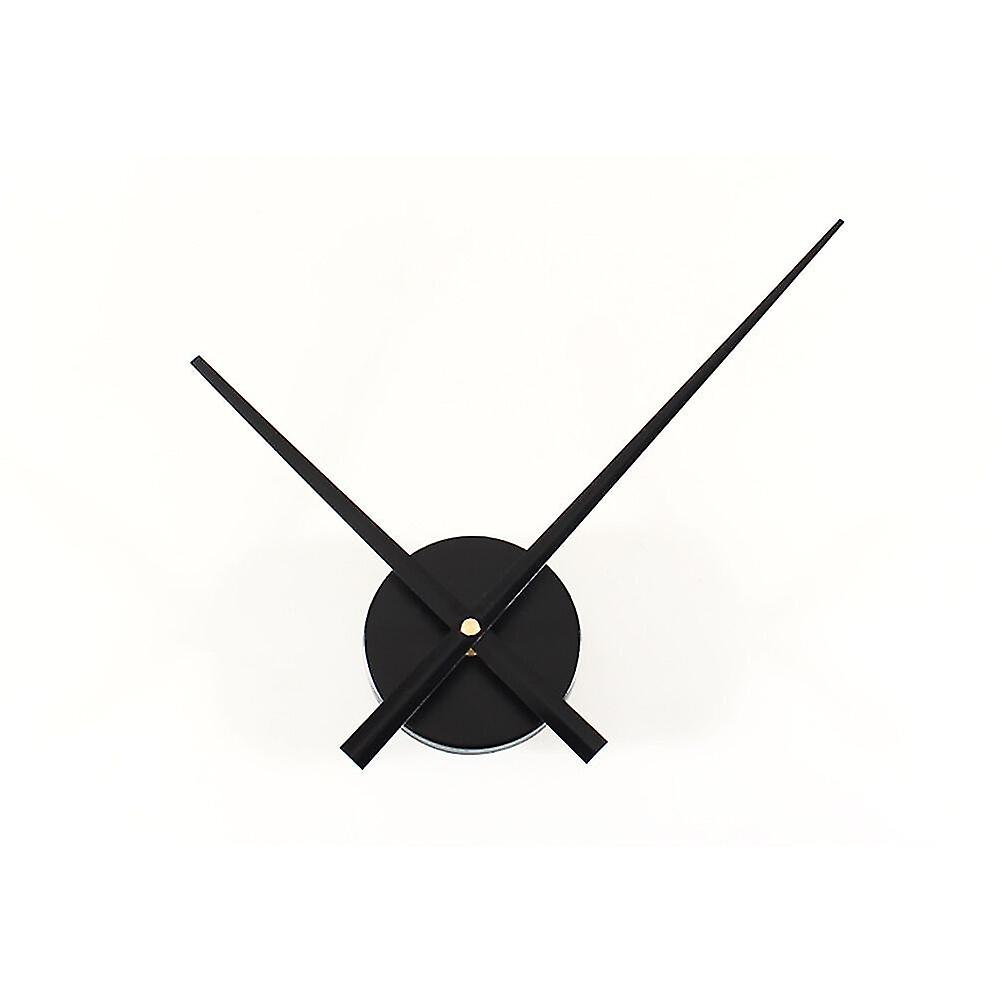 Wall Huge Silent Clock Movement Kits For Diy Clock Replacement Decoration (black)