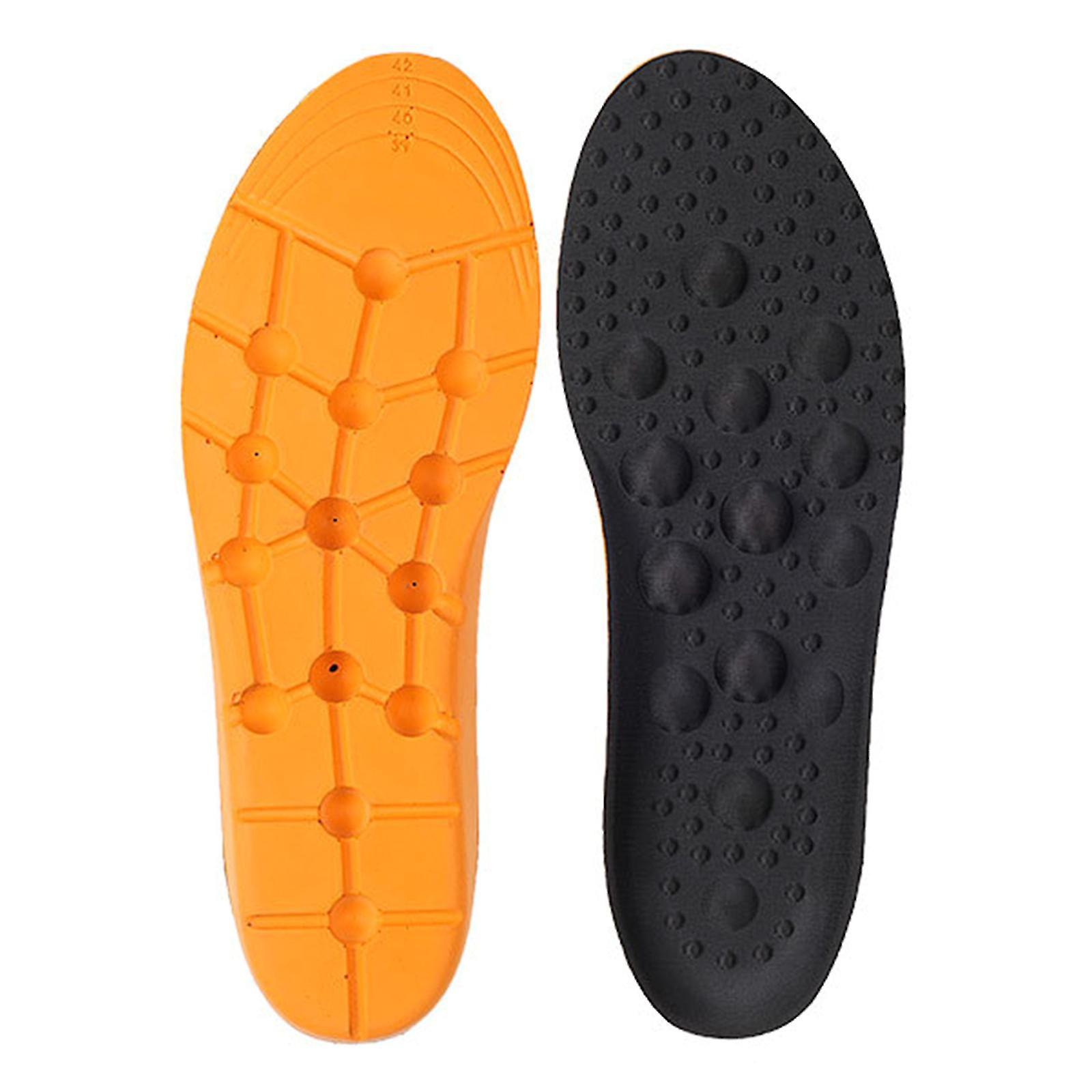 1 paire confortable chaussure de remplacement semelle intérieure Inserts Massage des pieds Respirant