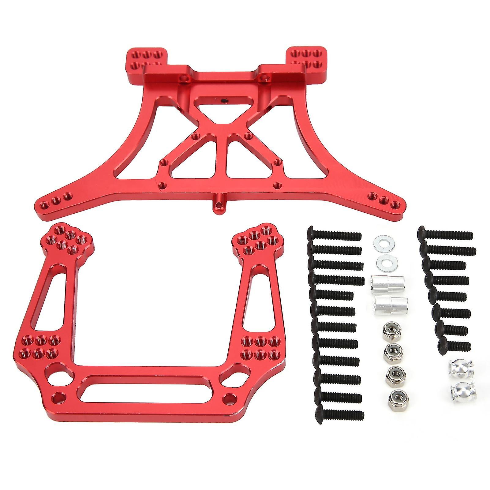 Alloy Front Rear Shock Tower For Traxxas Slash 2wd 1/10 Rc Model Car Upgraded Partsred