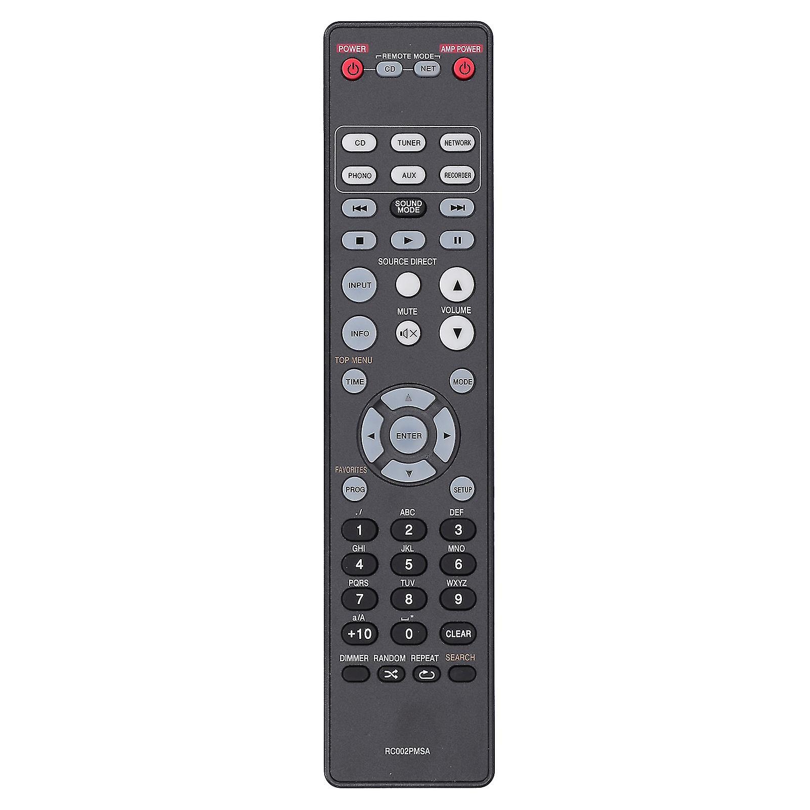 RC002PMSA Universal LCD TV Remote Control - Compact, Easy-to-Use Replacement Accessory