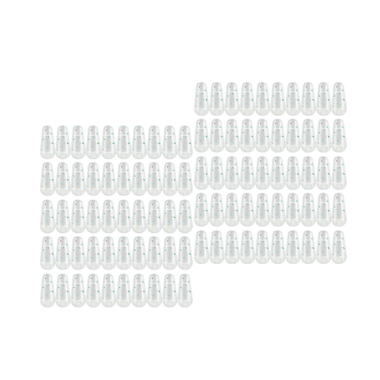 Fishing Float Stops Rubber Fishing Bobber Stopper for Walleyes Crappie Trout Large Colorful